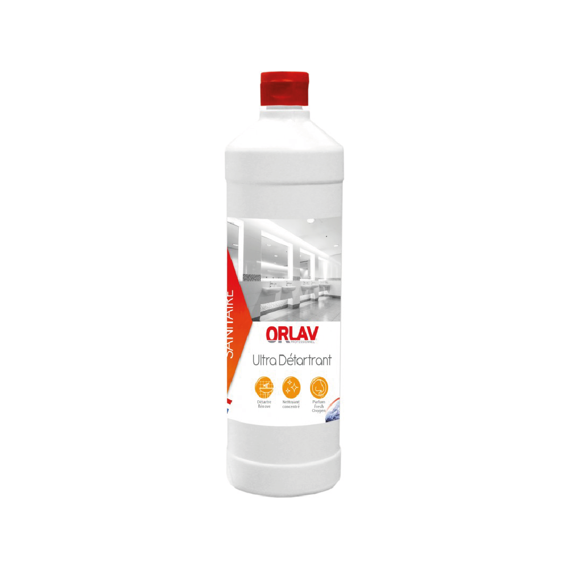 Détartrant WC Mousse ORLAV – Bidon 5L – Efficace Et économique